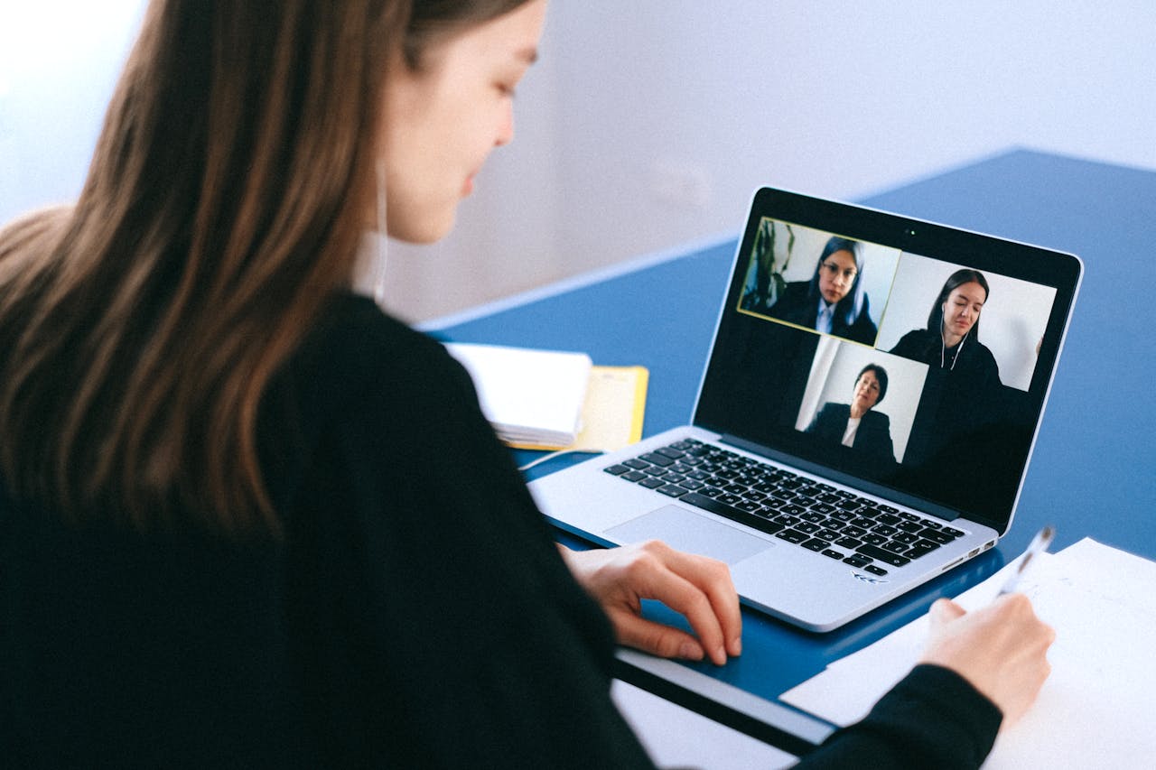 People on a Video Call People on a Video Call<br />